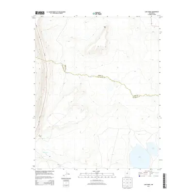 2013 Map of Lake Isabel, 2013 Print
