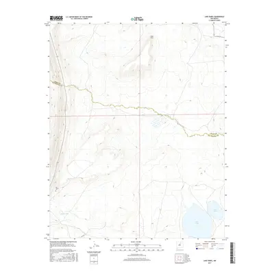 2017 Map of Lake Isabel, 2017 Print