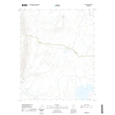 2020 Map of Lake Isabel, 2020 Print
