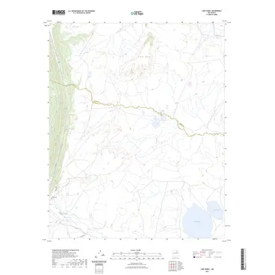 2023 Map of Lake Isabel, 2023 Print