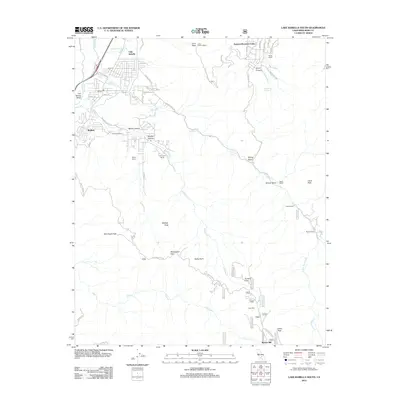 2012 Map of Lake Isabella South, 2012 Print