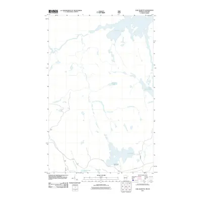 2011 Map of Lake Jeanette, 2011 Print
