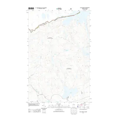 2013 Map of Lake Jeanette, 2013 Print