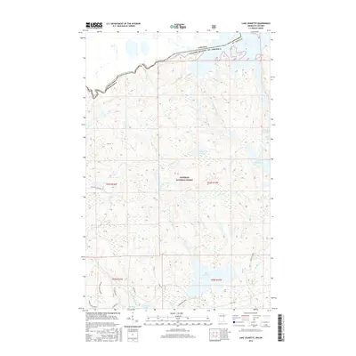 2016 Map of Lake Jeanette, 2016 Print