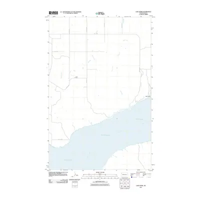 2011 Map of Lake Jessie, 2011 Print