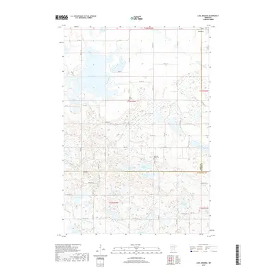 2019 Map of Lake Johanna, 2019 Print
