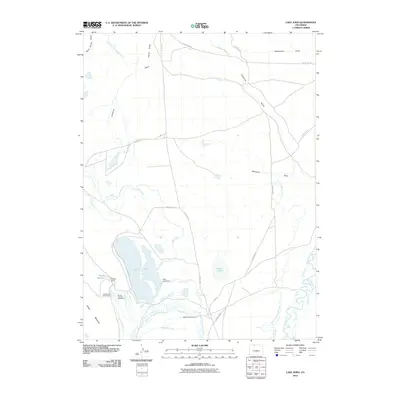 2010 Map of Lake John, 2010 Print