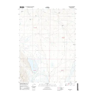 2016 Map of Lake John, 2016 Print