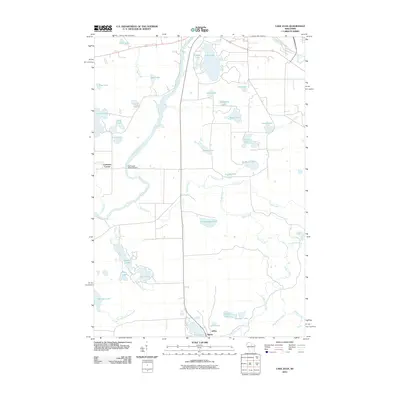 2010 Map of Lake Julia, 2010 Print
