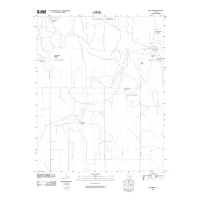 2010 Map of Lake June, 2010 Print