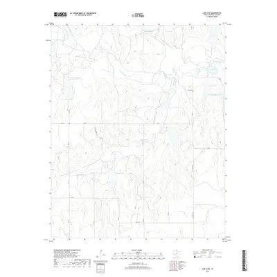 2019 Map of Lake June, 2019 Print