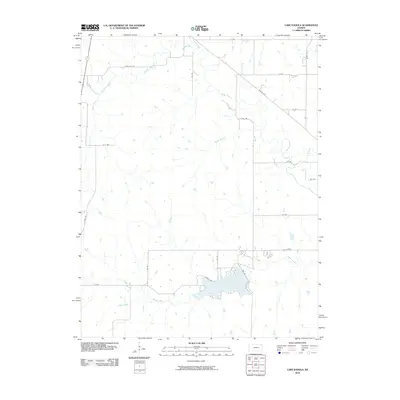 2010 Map of Lake Kahola, 2010 Print