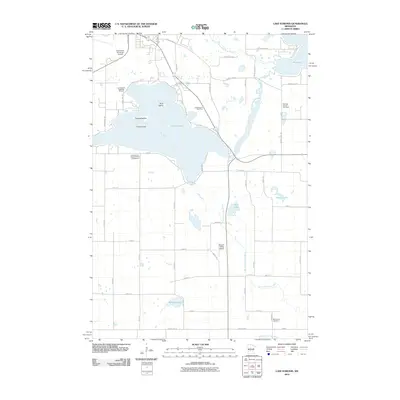 2010 Map of Lake Koronis, 2010 Print