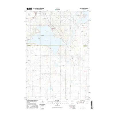 2016 Map of Lake Koronis, 2016 Print