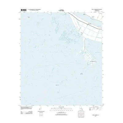 2012 Map of Lake Laurier, 2012 Print