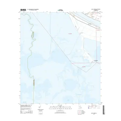 2015 Map of Lake Laurier, 2015 Print