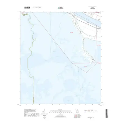 2018 Map of Lake Laurier, 2018 Print