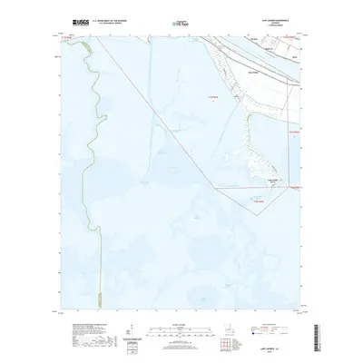 2020 Map of Lake Laurier, 2020 Print