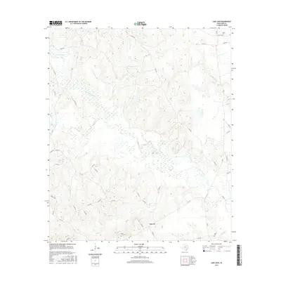 2016 Map of Lake Leon, 2016 Print
