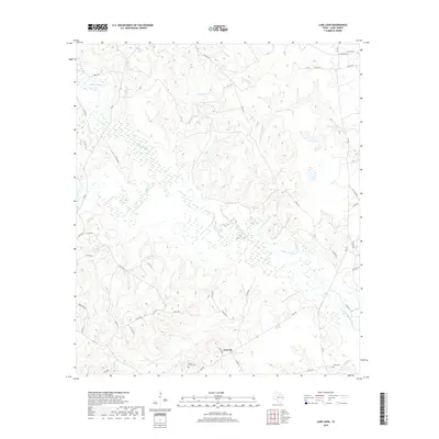 2019 Map of Lake Leon, 2019 Print