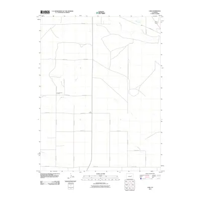 2010 Map of Lake, 2010 Print