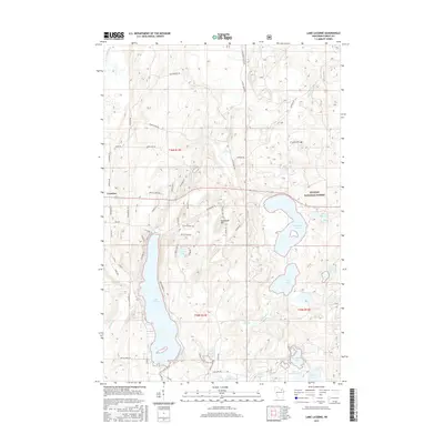 2015 Map of Lake Lucerne, 2015 Print