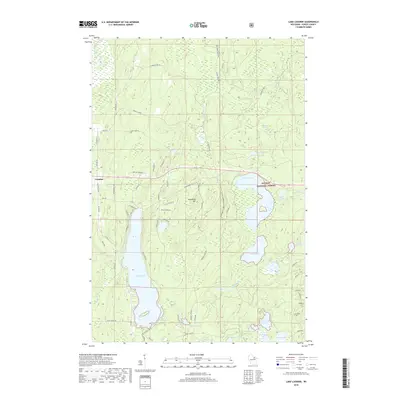 2018 Map of Lake Lucerne, 2018 Print