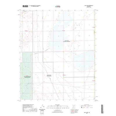 2020 Map of Lake Lucero, 2020 Print