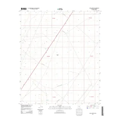 2013 Map of Lake Lucero SE, 2013 Print