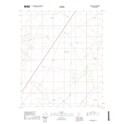 2023 Map of Lake Lucero SE, 2023 Print