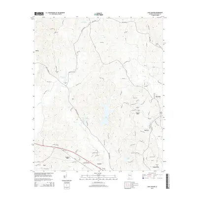 2014 Map of Lake Lurleen, 2014 Print
