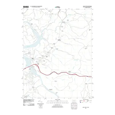 2011 Map of Lake Lynn, 2011 Print