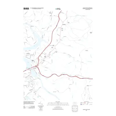 2013 Map of Lake Lynn, 2013 Print