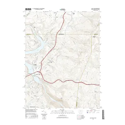 2016 Map of Lake Lynn, 2016 Print