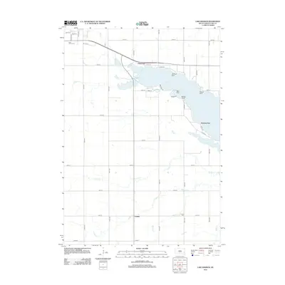 2012 Map of Lake Madison, 2012 Print
