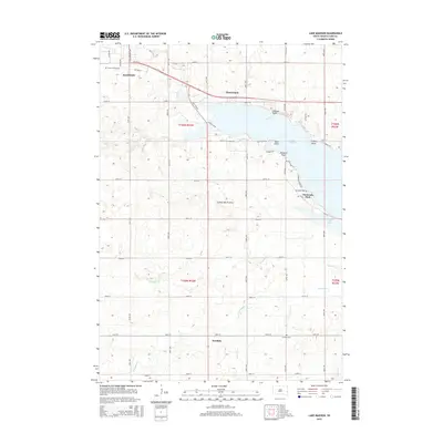2015 Map of Lake Madison, 2015 Print