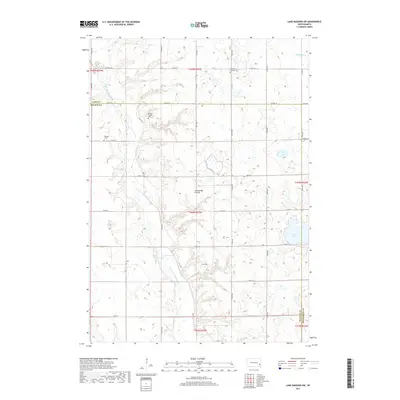 2017 Map of Lake Madison SW, 2017 Print