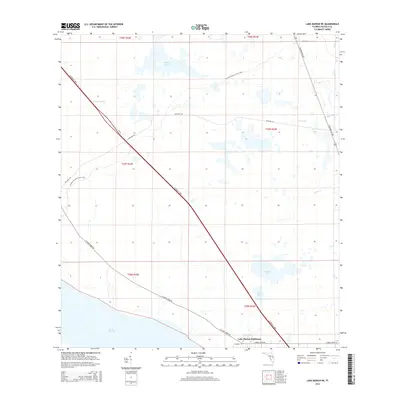 2015 Map of Lake Marian NE, 2015 Print