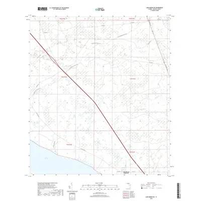 2018 Map of Lake Marian NE, 2018 Print