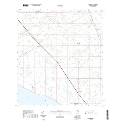 2021 Map of Lake Marian NE, 2021 Print