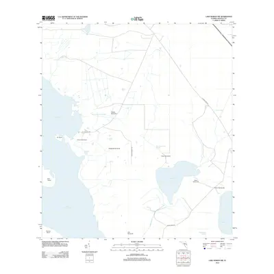 2012 Map of Lake Marian NW, 2012 Print