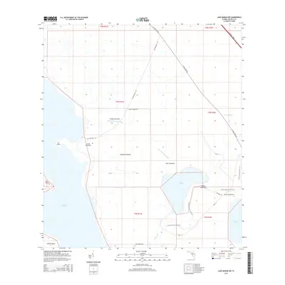 2015 Map of Lake Marian NW, 2015 Print
