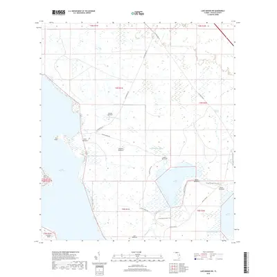 2018 Map of Lake Marian NW, 2018 Print