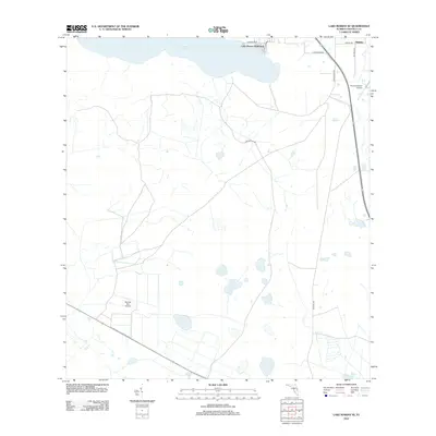 2012 Map of Lake Marian SE, 2012 Print