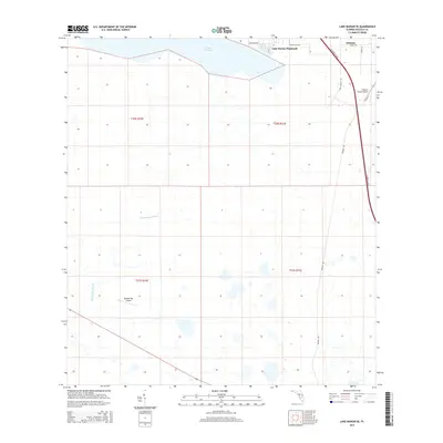 2015 Map of Lake Marian SE, 2015 Print