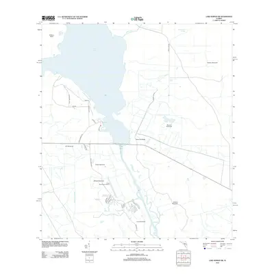 2012 Map of Lake Marian SW, 2012 Print