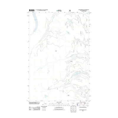 2011 Map of Lake Marshall, 2011 Print