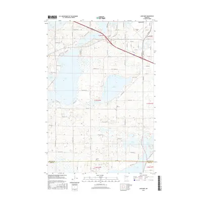 2016 Map of Lake Mary, 2016 Print