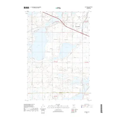 2019 Map of Lake Mary, 2019 Print