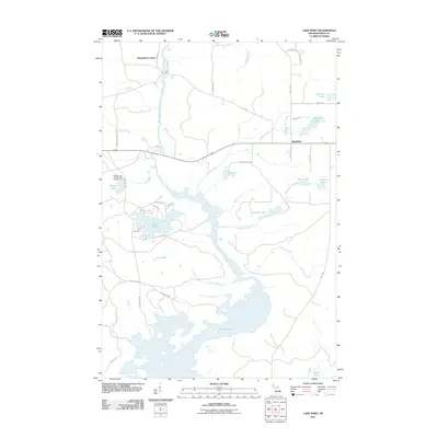 2011 Map of Lake Mary, 2011 Print